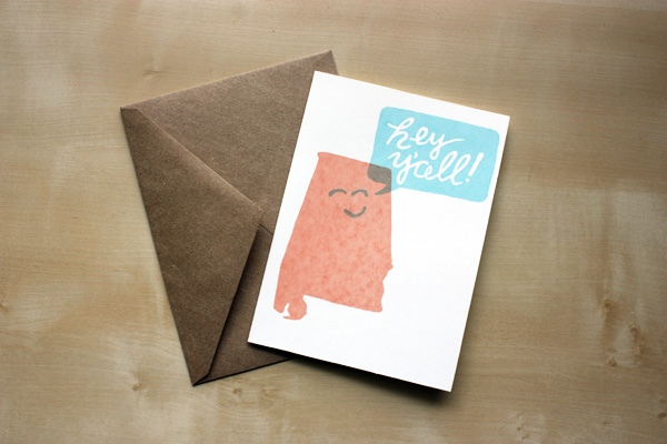 Card Hey Yall Creative Work