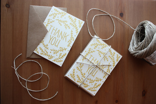 Card Thank You Creative Work