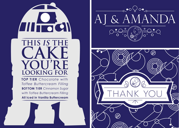Amanda Wedding Details Invitation Graphic Design