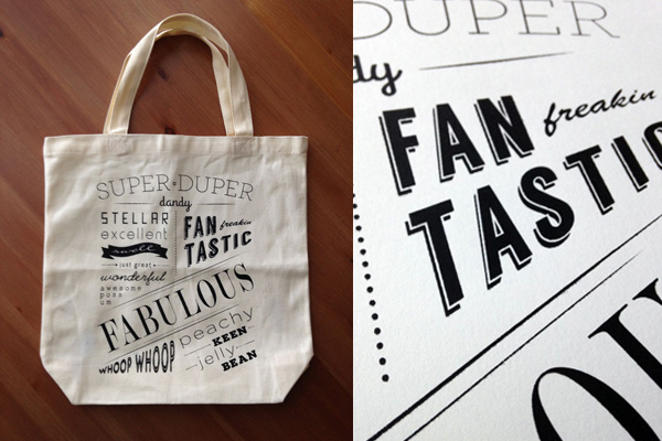Type Bag Creative Work